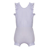 Blebadedragt Neopren - Lavender - Striped