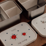 Madkasse – rustfrit stål – Ladybug