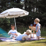 Strand parasol - UV50+ - Oyster Grey