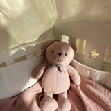 Bamse med musik - Teddy - Misty Rose