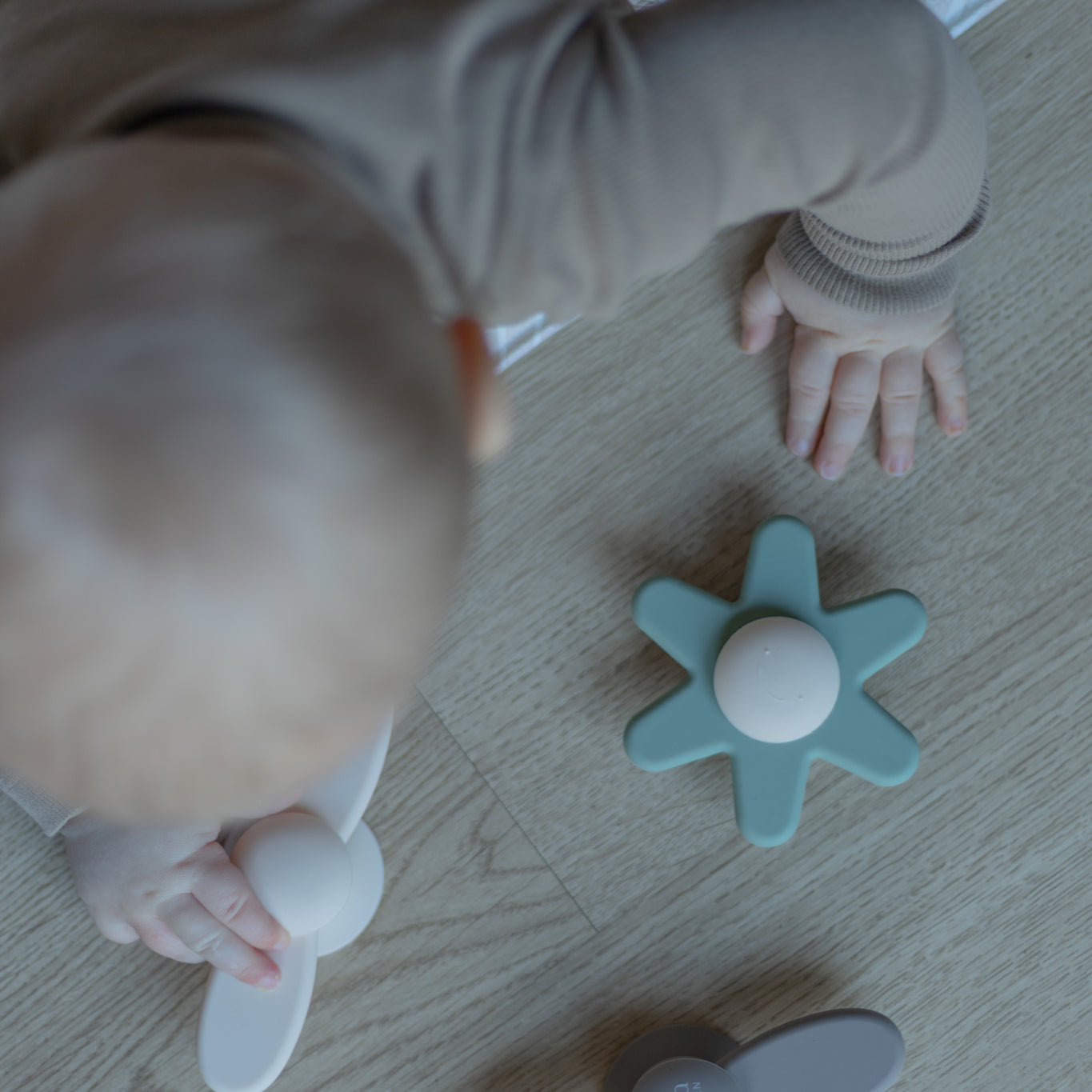 Baby Spinners med sugekop 3-pak - Fern
