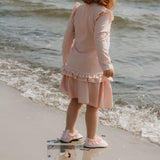Badenederdel med shorts - English Rose 